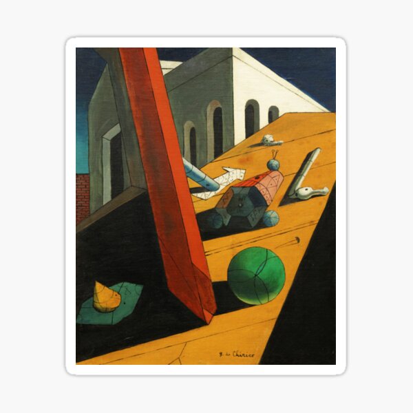 High Res Art By Giorgio De Chirico 1888 1978 Abstract Surrealism   St,small,507x507 Pad,600x600,f8f8f8 