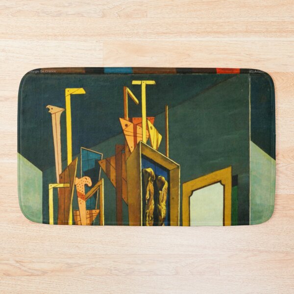 Item preview, High Res - Art by Giorgio De Chirico 1888 -1978, Abstract Surrealism  designed and sold by space company ®.