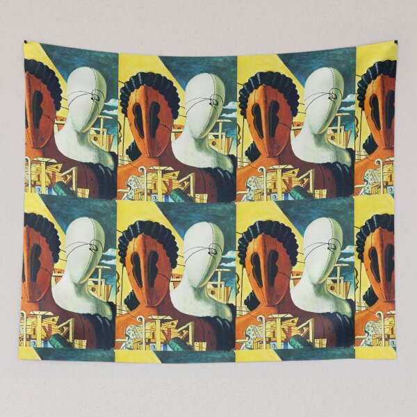 Item preview, High Res - Art by Giorgio De Chirico 1888 -1978, Abstract Surrealism  designed and sold by space company ®.