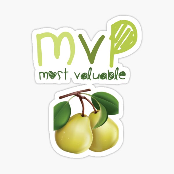 MVP most valuable pair Sticker