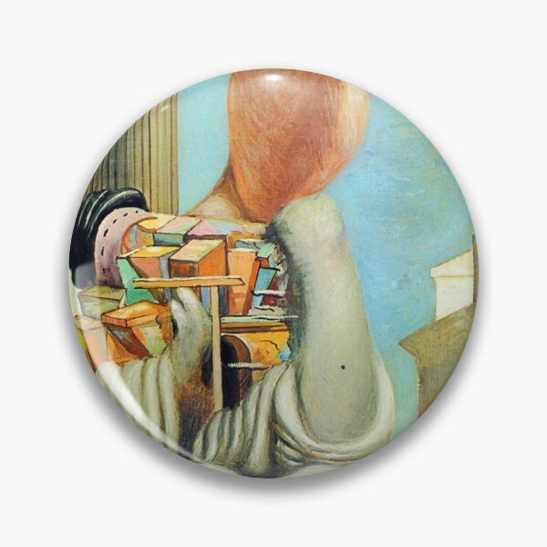 Item preview, High Res - Art by Giorgio De Chirico 1888 -1978, Abstract Surrealism  designed and sold by space company ®.