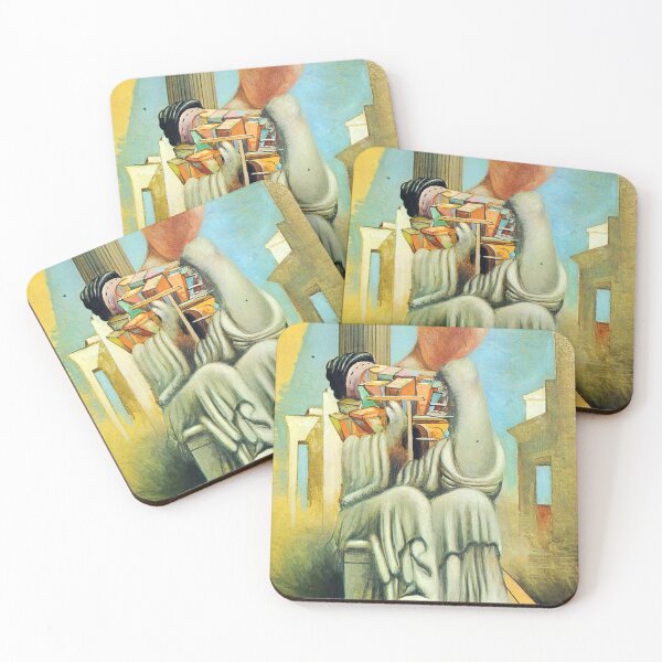 Item preview, High Res - Art by Giorgio De Chirico 1888 -1978, Abstract Surrealism  designed and sold by space company ®.