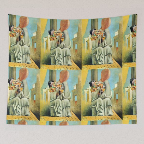 Item preview, High Res - Art by Giorgio De Chirico 1888 -1978, Abstract Surrealism  designed and sold by space company ®.