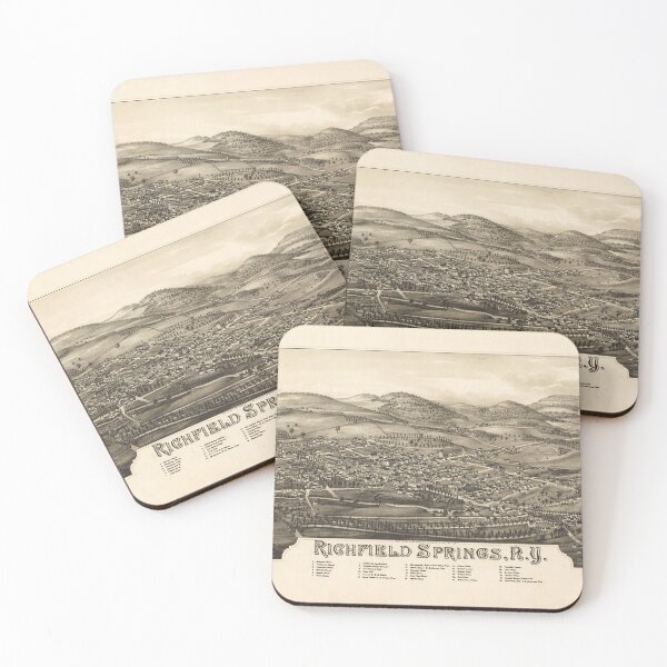 Item preview, Richfield Springs, New York (1885) designed and sold by allhistory.