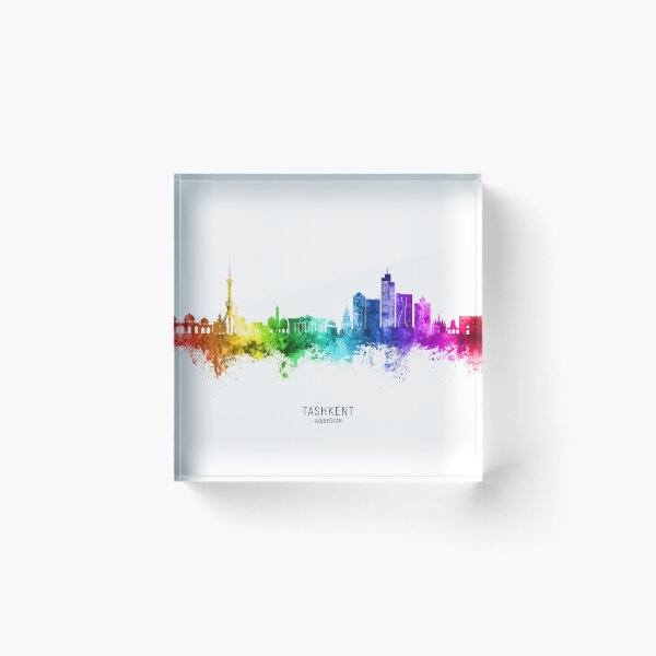 Item preview, Tashkent Uzbekistan Skyline designed and sold by ArtPrints.