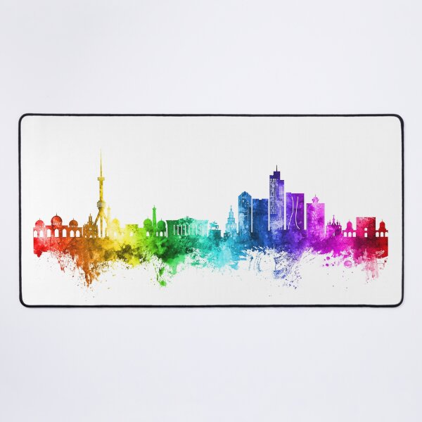 Item preview, Tashkent Uzbekistan Skyline designed and sold by ArtPrints.