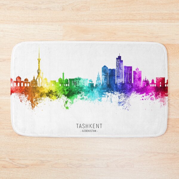 Item preview, Tashkent Uzbekistan Skyline designed and sold by ArtPrints.