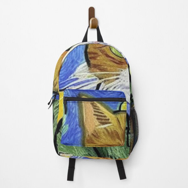 Item preview, Cat - Vangogh style designed and sold by Ashley Lustful.