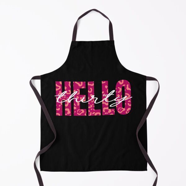 Item preview, Hello Thirty 30 Years Old Pink Leopard Print Women Birthday  designed and sold by Sasikharn.