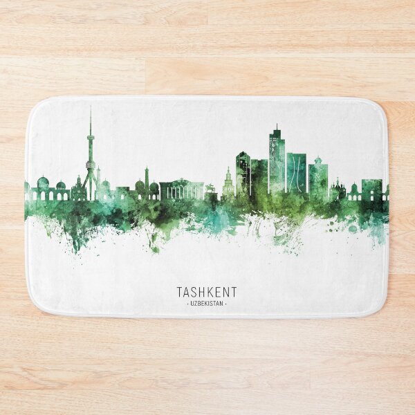 Item preview, Tashkent Uzbekistan Skyline designed and sold by ArtPrints.