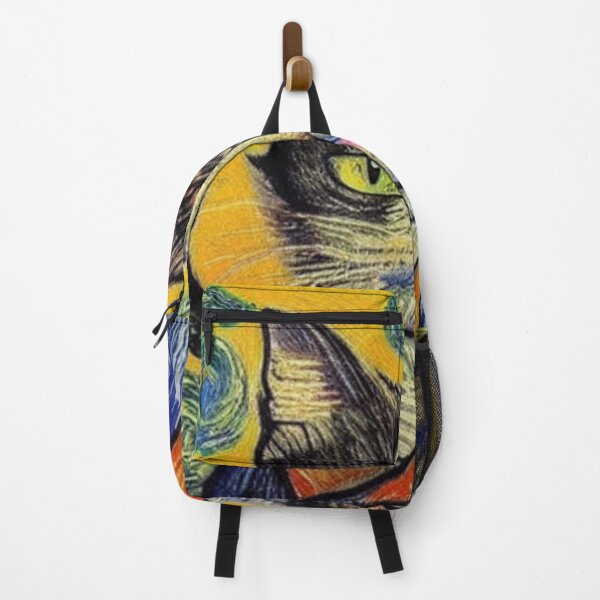 Item preview, Cat - Vangogh style designed and sold by Ashley Lustful.