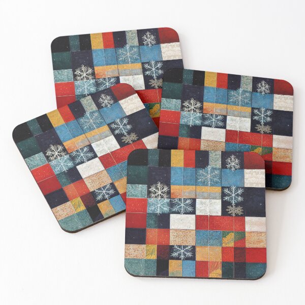 Item preview, Winter Patchwork Pattern designed and sold by Ironicdoll.