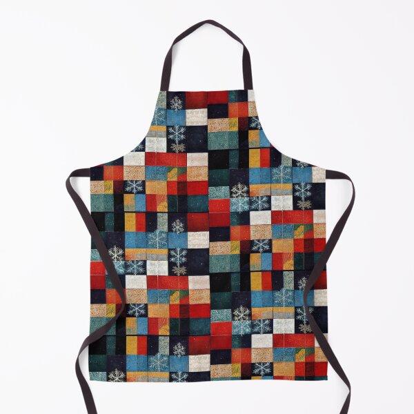 Item preview, Winter Patchwork Pattern designed and sold by Ironicdoll.