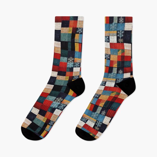 Artikelvorschau, Winter-Patchwork-Muster entworfen und verkauft von Ironicdoll.