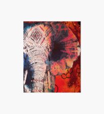 Indian Sketched Elephant Art Board