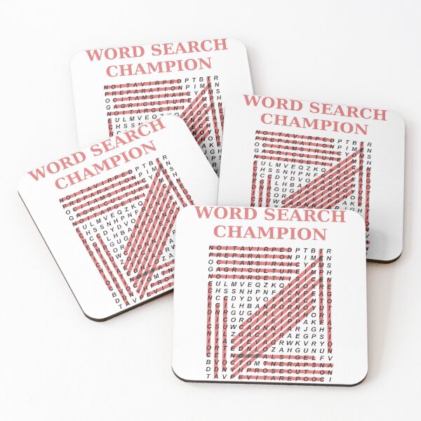 Item preview, Word Search Champion designed and sold by Brad Chambers.