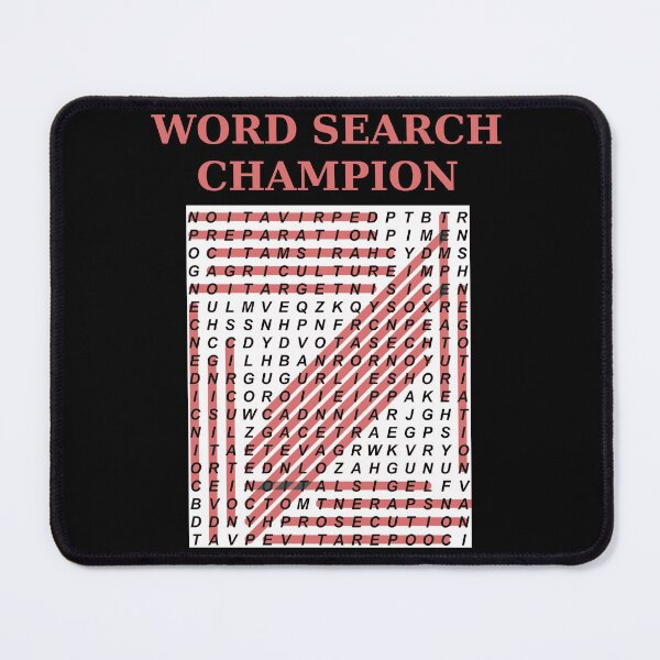 Item preview, Word Search Champion designed and sold by Brad Chambers.