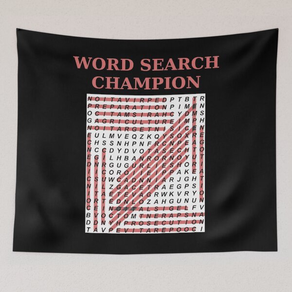 Item preview, Word Search Champion designed and sold by Brad Chambers.