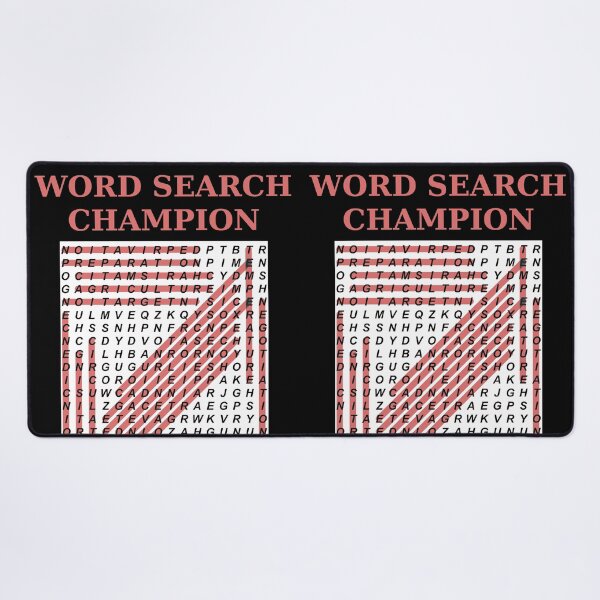 Item preview, Word Search Champion designed and sold by Brad Chambers.
