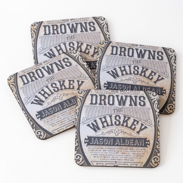 Item preview, Jason Aldean Drowns THE Whiskey designed and sold by johncreechas.