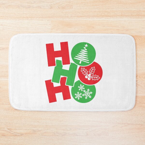 Item preview, Ho Ho Ho Christmas Winter sayings designed and sold by BlackSnowShop.