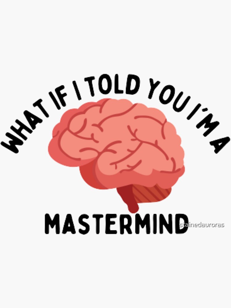 mastermind - Taylor Swift - Sticker