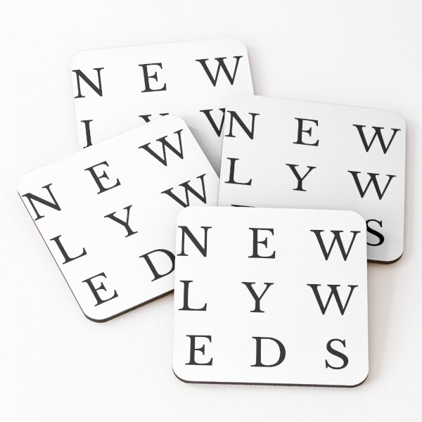 Item preview, Newlyweds 3x3 grid Catch phrase designed and sold by moderncrazeshop.