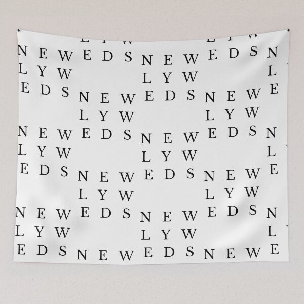 Item preview, Newlyweds 3x3 grid Catch phrase designed and sold by moderncrazeshop.