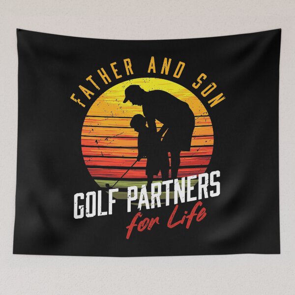 Item preview, Father And Son Golf Partners For Life Funny Dad and Son Golfing designed and sold by Abaddon-art.