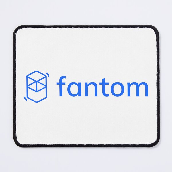 Item preview, Fantom FTM Crypto Altcoin - Clean Horizontal Blue Logo with Text Logo designed and sold by CryptoMoods.