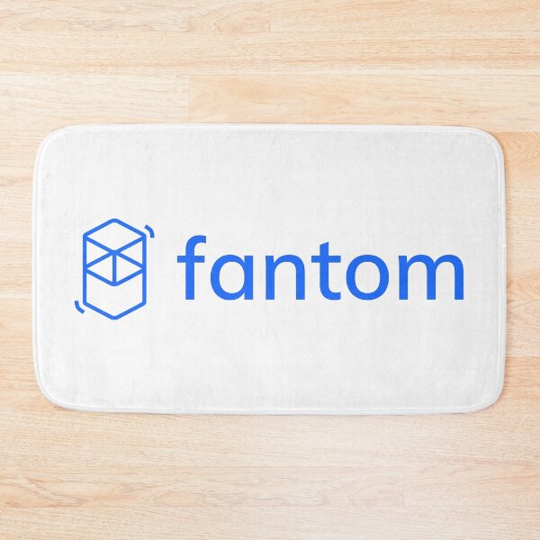 Item preview, Fantom FTM Crypto Altcoin - Clean Horizontal Blue Logo with Text Logo designed and sold by CryptoMoods.