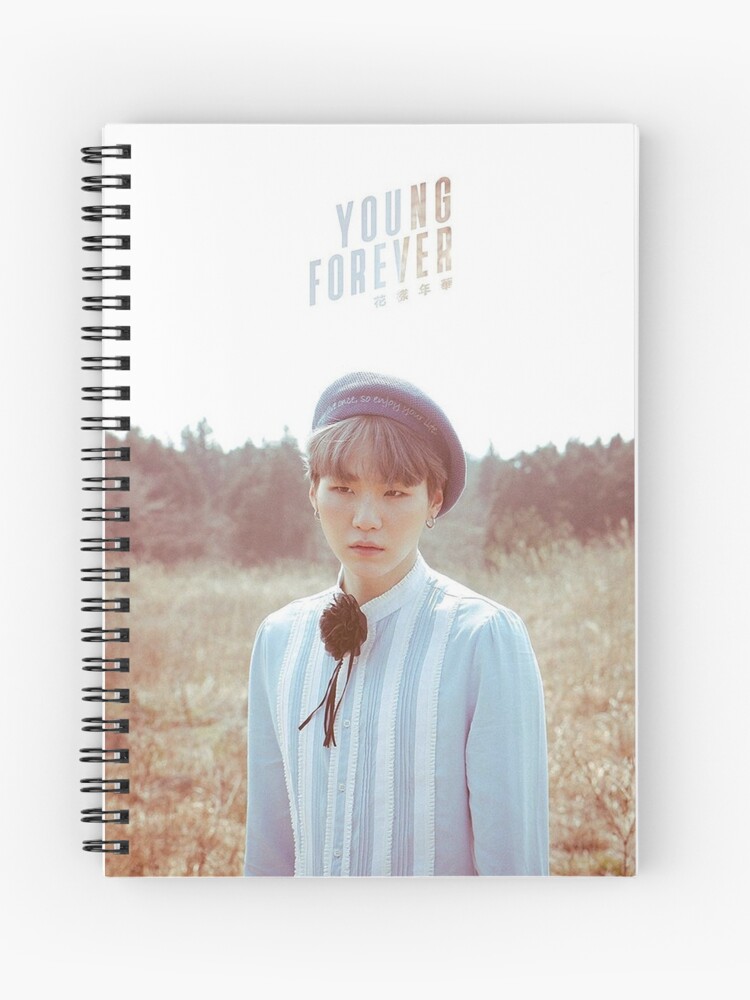 Made by BTS sale Suga notebook with photocard