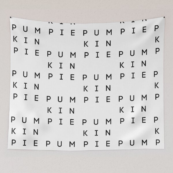 Item preview, Pumpkin Pie Thanksgiving 3x3 grid, Thanksgiving Fall Eating Team designed and sold by moderncrazeshop.
