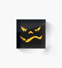 Halloween Fratze Acrylblock