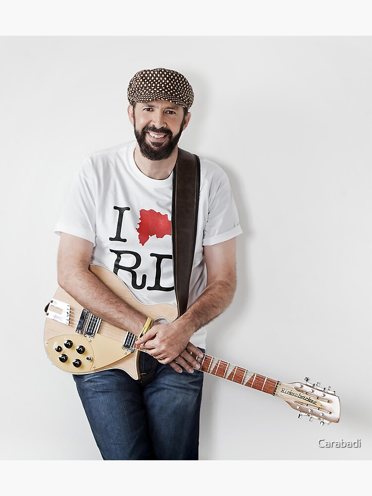 &ldquo;Poster Juan Luis Guerra singer Tshirt Juan Luis Guerra Love Republica