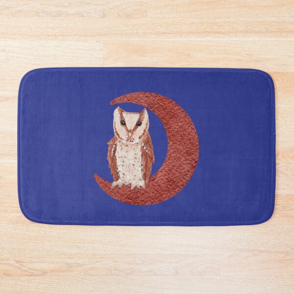 Item preview, Watercolor Oriental Bay Owl & Moon designed and sold by Krystal280791 Shop.