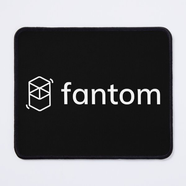 Item preview, Fantom FTM Crypto Altcoin - Clean Horizontal White Logo with Text Logo designed and sold by CryptoMoods.