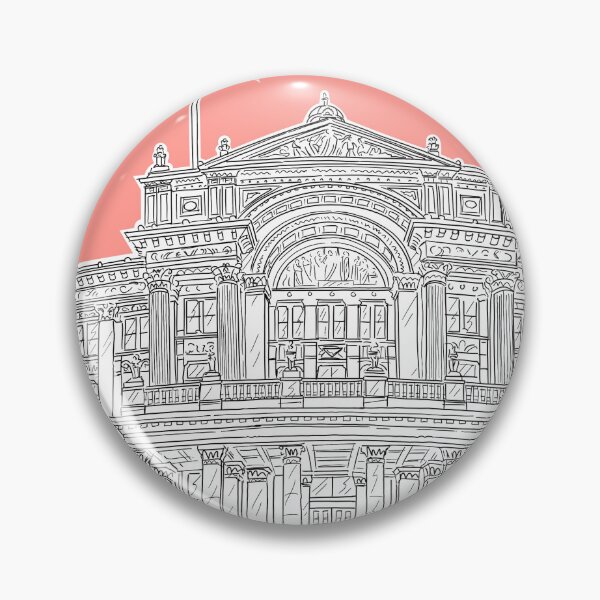 Artikelvorschau, Birmingham Museum & Art Gallery (korallenrote Version) entworfen und verkauft von Adam Regester.