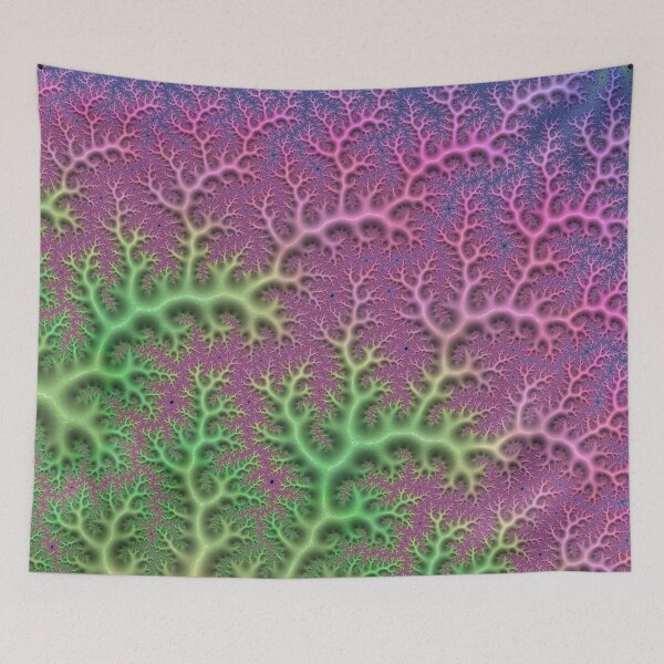 Item preview, Branching Neon Fractal designed and sold by Kaleiope Studio.