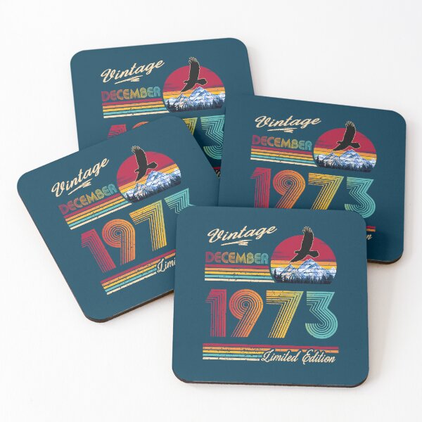 Item preview, Vintage December 1973 Birthday  designed and sold by GreenSplash.