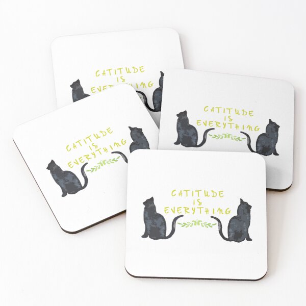 Item preview, Catitude is everything designed and sold by craftyemIsland.