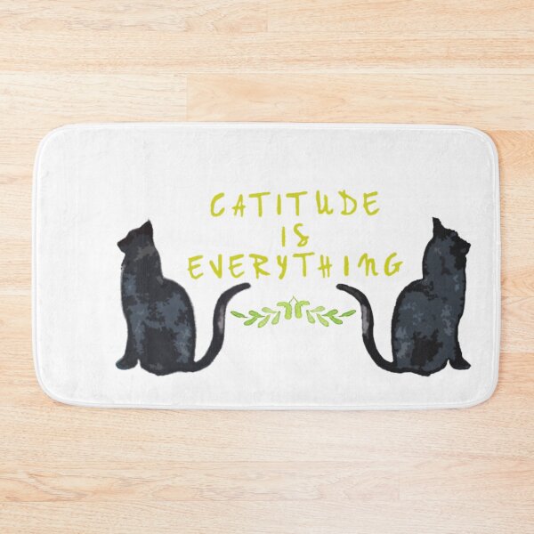 Item preview, Catitude is everything designed and sold by craftyemIsland.