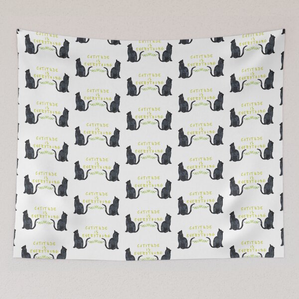 Item preview, Catitude is everything designed and sold by craftyemIsland.