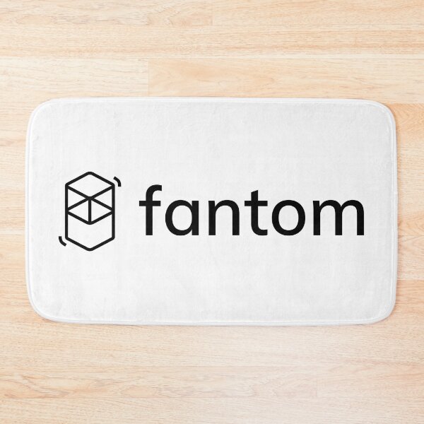 Item preview, Fantom FTM Crypto Altcoin - Clean Horizontal Black Logo with Text Logo designed and sold by CryptoMoods.