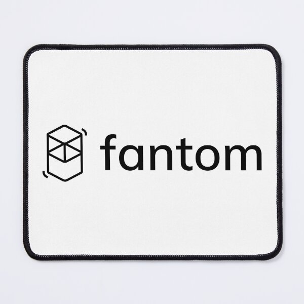 Item preview, Fantom FTM Crypto Altcoin - Clean Horizontal Black Logo with Text Logo designed and sold by CryptoMoods.