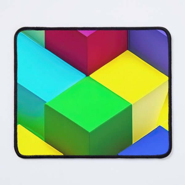 Item preview, Colourful Blocks Isometric designed and sold by Arkneer.