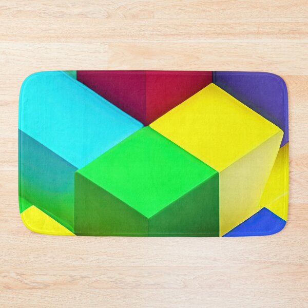 Item preview, Colourful Blocks Isometric designed and sold by Arkneer.