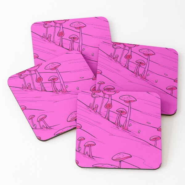 Item preview, FLOW SHROOMZ - Pink #621422 designed and sold by SmokinShroomz.
