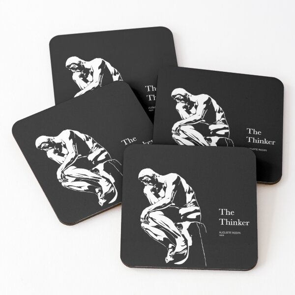 Item preview, 'The Thinker' by Rodin Fine Art Illustration designed and sold by rpalesca.