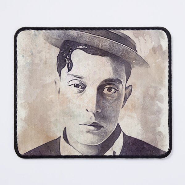 Item preview, Buster Keaton Art - watercolor vintage - D5 designed and sold by DecoVintage.
